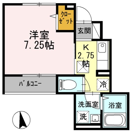 マミハイムの物件間取画像